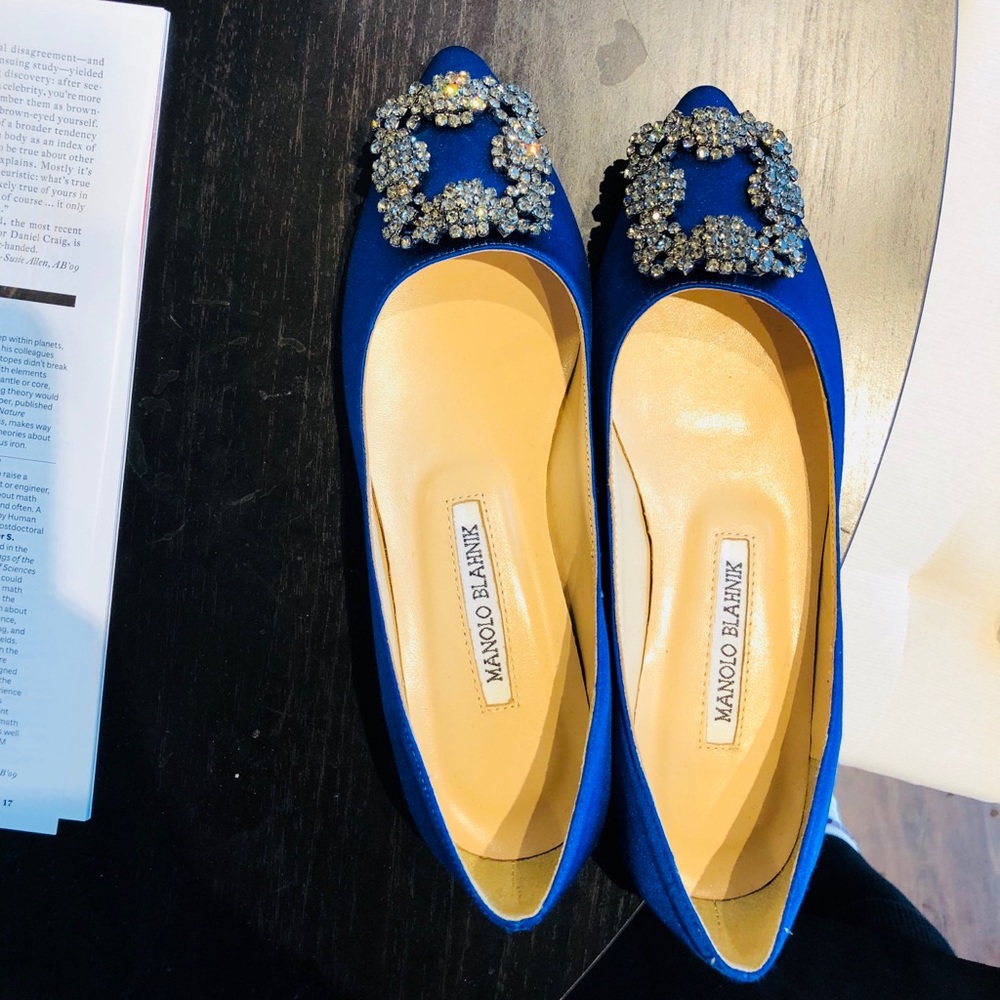 Used Manoloblahnik Flat 99% new